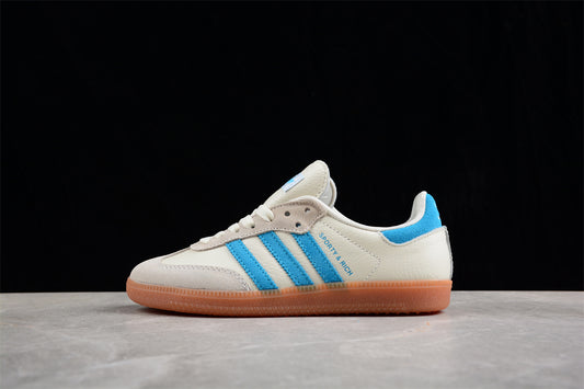 adidas x Sporty and Rich Samba "Cream Blue" sneakers