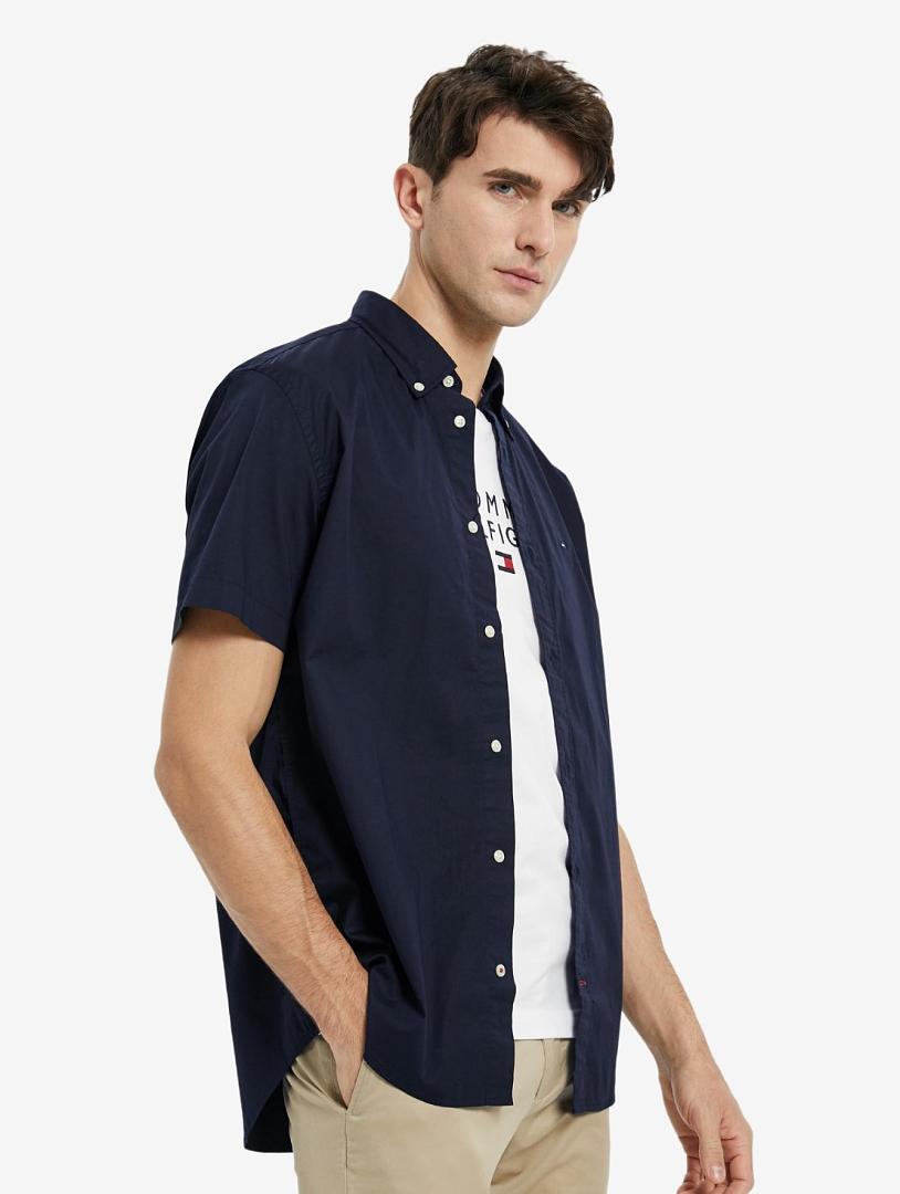 HA614#TommyShort Sleeve (Two-Ply Fine Oxford)