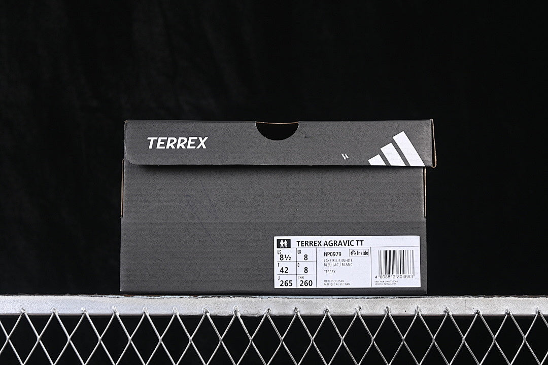 TERREX AGRAVIC SOLE-BOOSTING RUNNING SHOES BLUE/WHITE/BLUE