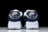 AJ1285-101 AIR MAX 90 RETRO AIR CUSHIONED RUNNING SHOES BLACK/WHITE/LIGHT GRAY/YELLOW