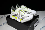 KJ7036 ADIZERO ADIOS 4 M LOW-TOP RUNNING SHOES WHITE/GREY/GREEN