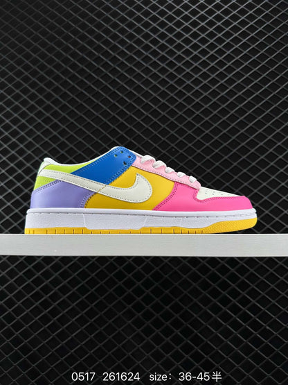 2 Nike SB Dunk Low Pro dunk series retro low-top casual sports skateboard shoes. The ZoomAir cushion is soft and comfortable, effectively absorbing the impact of skateboarding and other extreme sports when they land, providing better protection for street athletes.