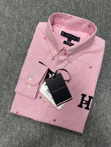 H1062#Print + Large Embroidery