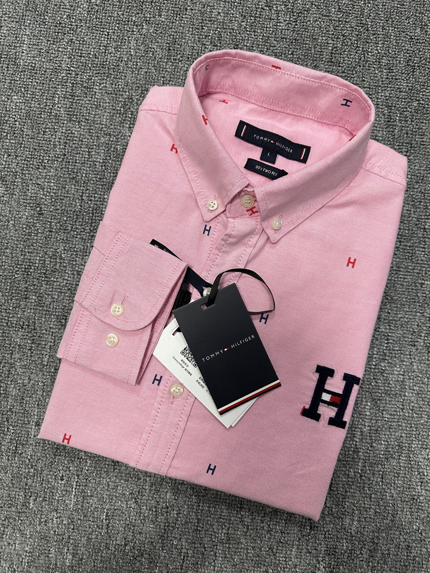 H1062#Print + Large Embroidery