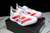 KZ9020 ADIZERO ADIOS PRO 4 FOOTWEAR WHITE/LUCID RED/SHOCK PURPLE