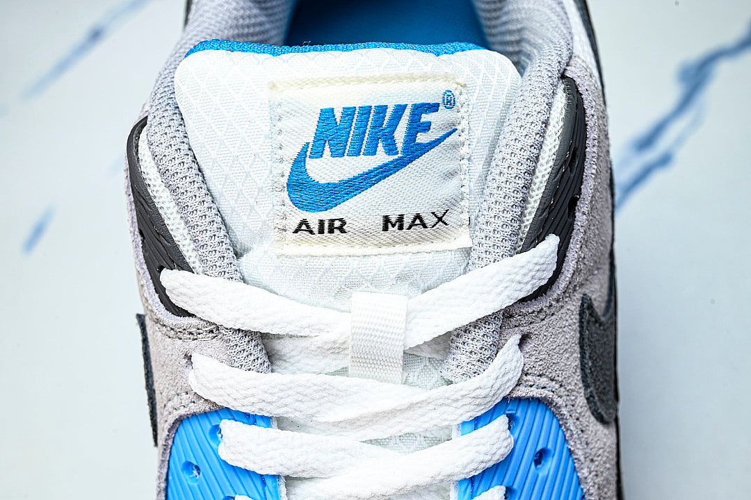 【250】DM0029-019 AIR MAX 90 PLATINUM TINT/IRON GREY/BLUE LIGHTNING
