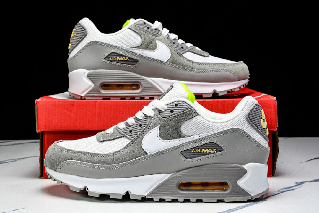 FJ4824 001 AIR MAX 90 WHITE/GREY/GREEN