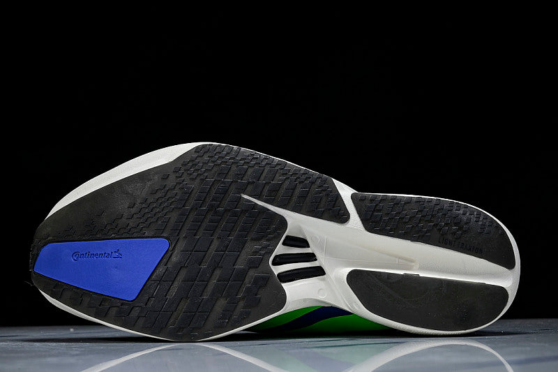 JP9271 ADIZERO ADIOS 4 M LOW-TOP RUNNING SHOES BLUE/GREEN