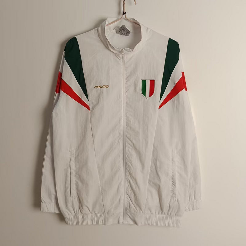 Italy Retro White Track Jacket