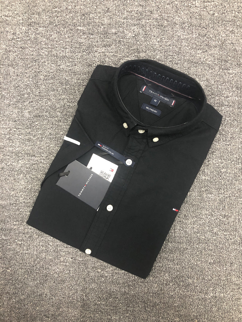 HA614#TommyShort Sleeve (Two-Ply Fine Oxford)