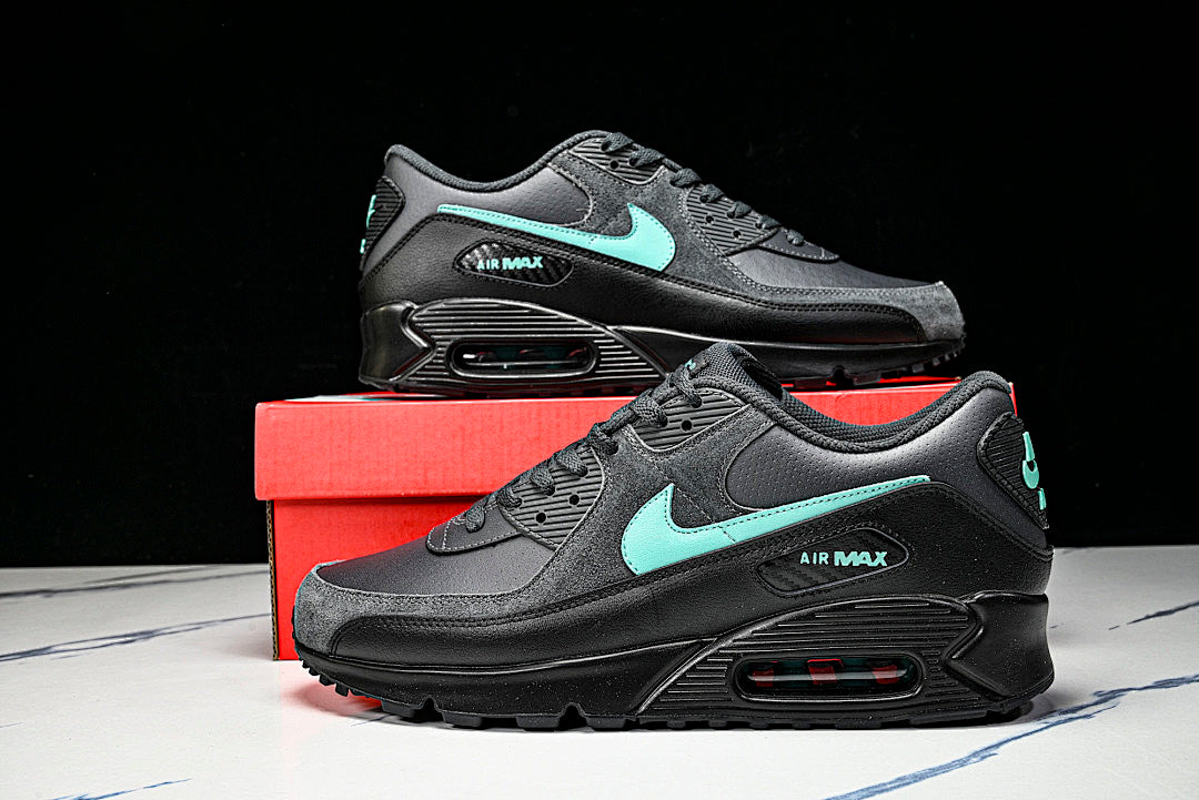 IF0670 002 AIR MAX 90 BLACK CLEAR JADE DARK SMOKE GREY/CLEAR JADE II/BLACK/WHITE