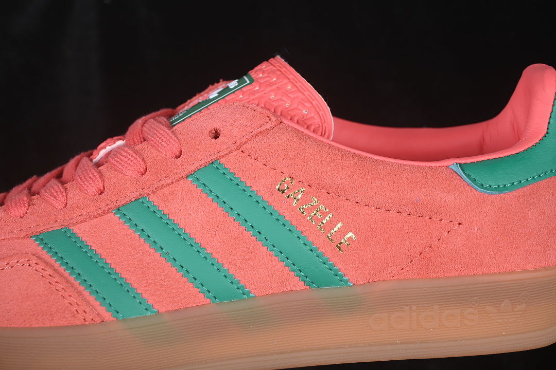 [JH5407]-[GAZELLE INDOOR CLOVER CASUAL ANTI-SLIP SHOES RED/REDNESS]-[WOMAN:35-39]-[MAN:40-45]