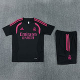 26-27 Season Real Madrid Red-Black Color Football Training Suit