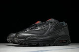DZ4504-003 AIR MAX 90 RETRO AIR CUSHIONED RUNNING SHOES BLACK/INKINESS