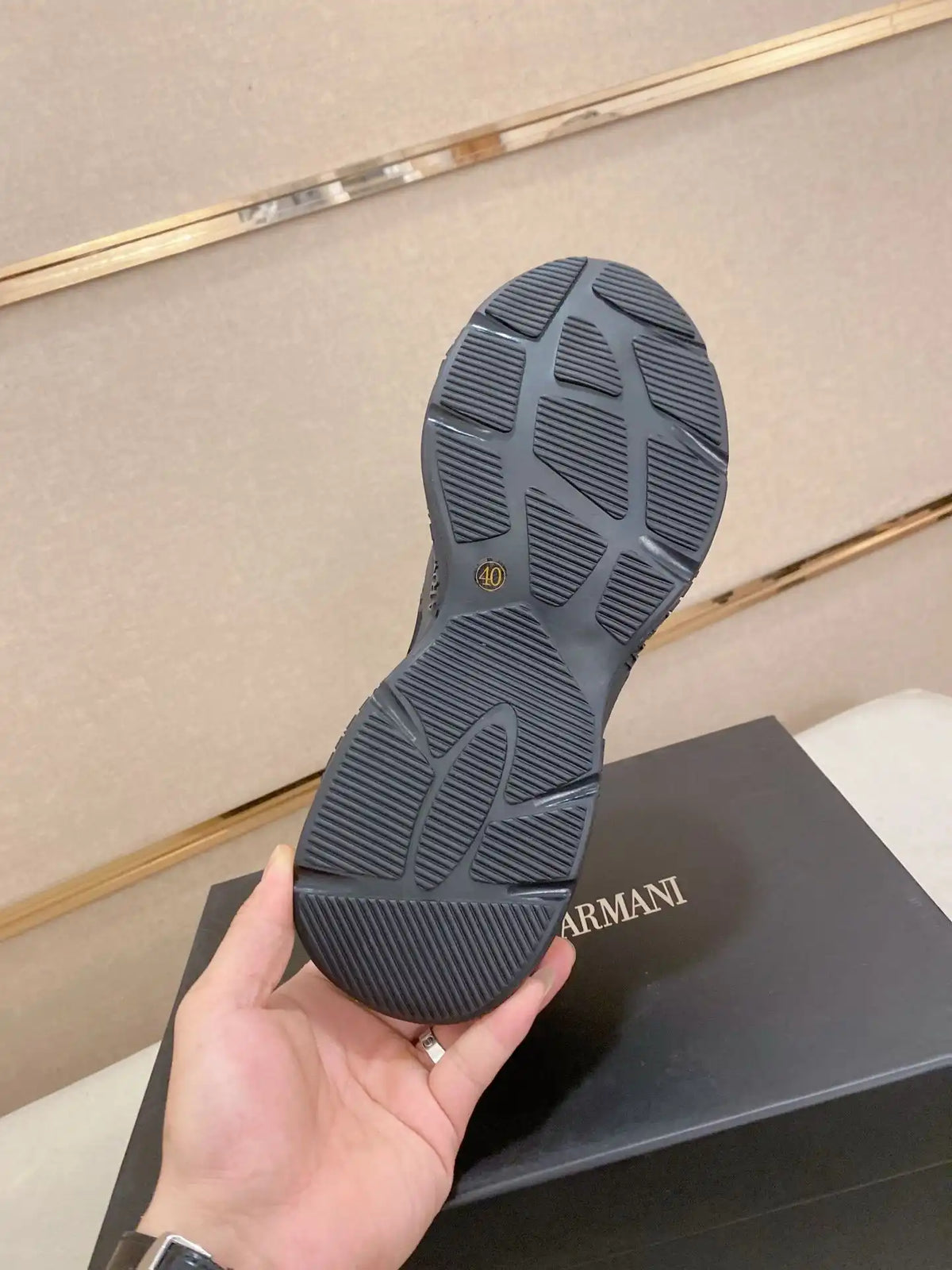 Armani Men's Edition Code: 0608C10 Size: 38-44 (45-46 customized, non refundable)