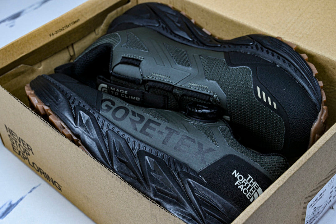 【360】9993 MEN S 25 SPRING SUMMER OUTDOOR BREATHABLE TRAIL SHOES BLACK/BROWN/DARK GRAY