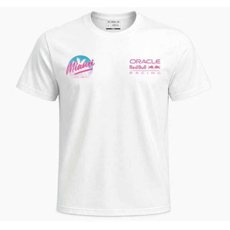 Red Bull Miami White T-Shirt