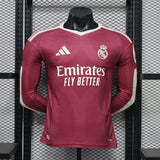 Real Madrid 2026/27 Third Away Long Sleeve Player Version Jersey