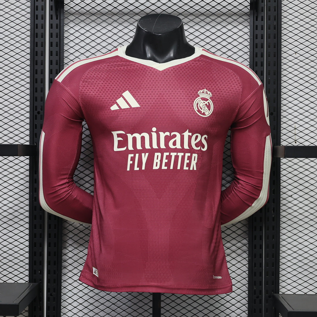 Real Madrid 2026/27 Third Away Long Sleeve Player Version Jersey