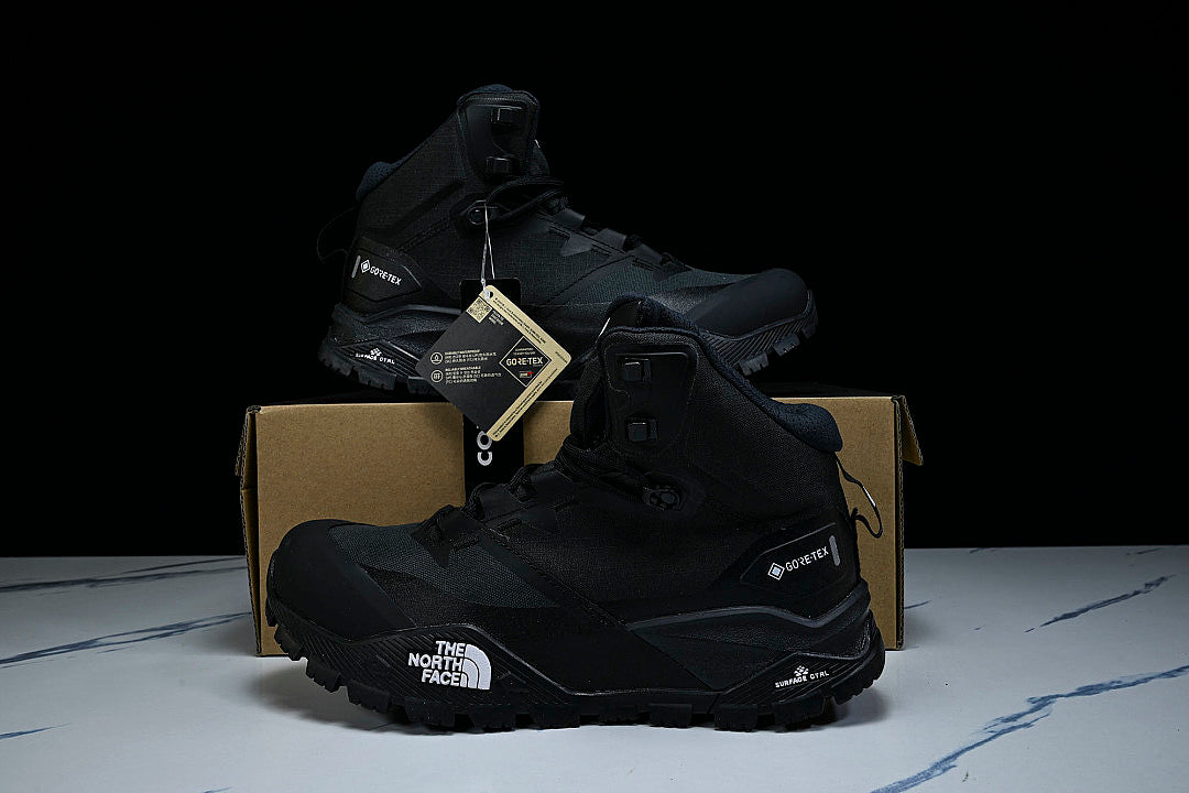 THE NORTH FACE SUMMIT OFFTRAIL GORETEX MEN'S HIKING SHOES BLACK/INKINESS