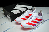 KZ9020 ADIZERO ADIOS PRO 4 FOOTWEAR WHITE/LUCID RED/SHOCK PURPLE