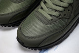HQ3828-200 AIR MAX 90 RETRO AIR CUSHIONED RUNNING SHOES ARMY GREEN/MATCHA GREEN