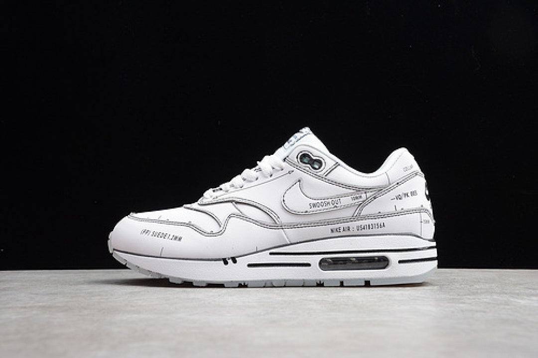 AIR MAX 1 TINKER SCHEMATIC WHITE/BLACK-VAST GREY