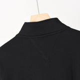 605Half ZipStand Collar Sweatshirt