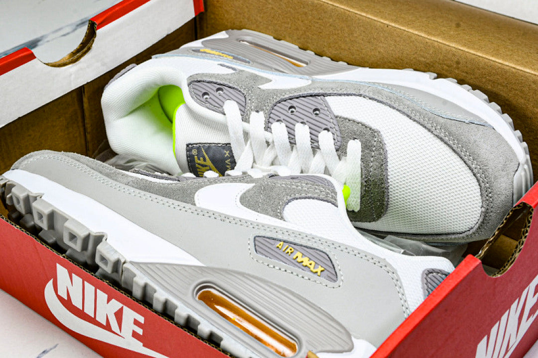 FJ4824 001 AIR MAX 90 WHITE/GREY/GREEN