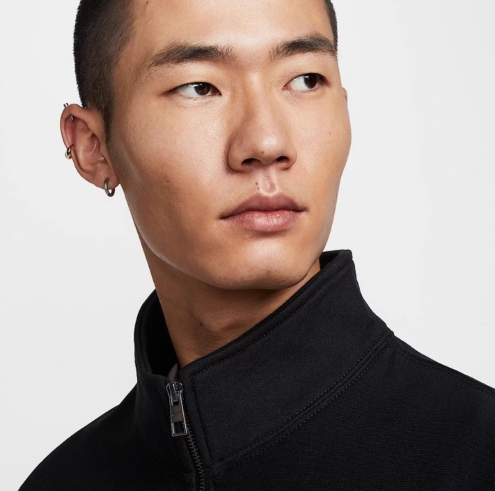 Men Fleece-Lined Hoodie