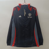 Manchester United Navy & Red Windbreaker