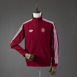 Spain Burgundy Retro Track Jacket