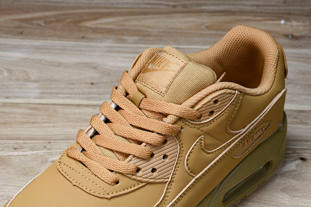 FZ5102 299 AIR MAX 90 PREMIUM FLAX/GUM LIGHT BROWN/WHEAT