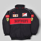 Ferrari Black Bomber Jacket