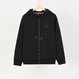 Boss Hooded Zip-Up Sweatshirt Jacket