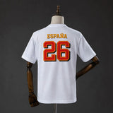 Spain 26 champion cotton shirts S-XXL