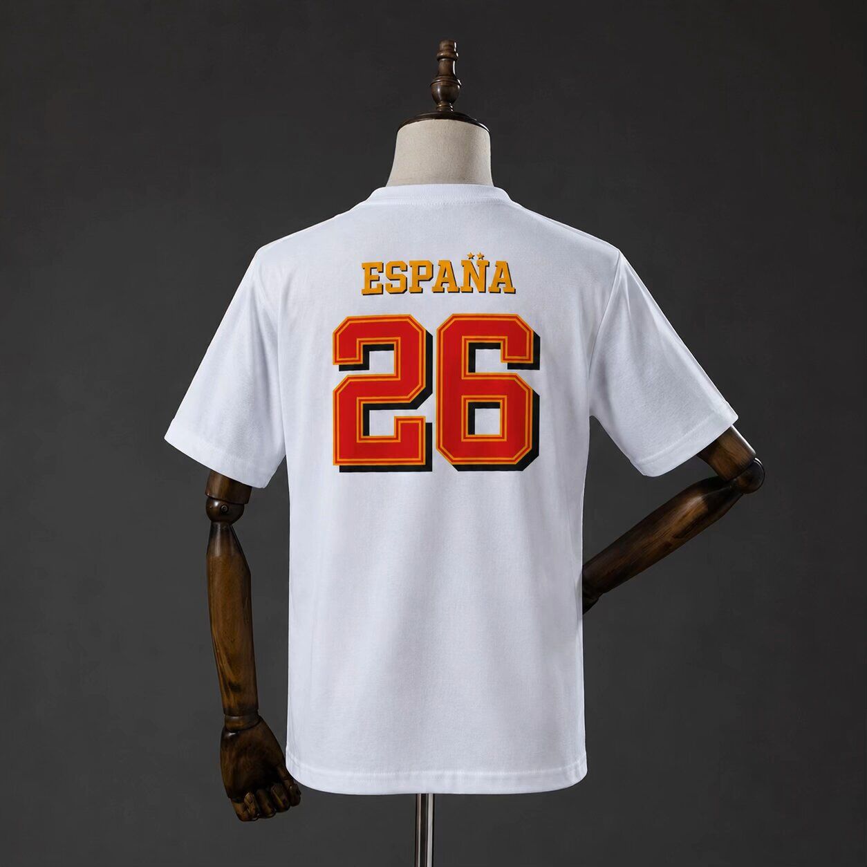 Spain 26 champion cotton shirts S-XXL
