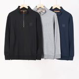 Boss Half-Zip Stand-Collar Sweatshirt 600