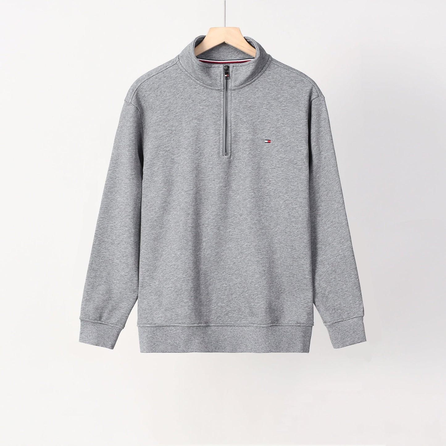 603Half ZipStand Collar Sweatshirt