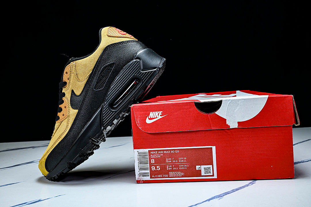 AJ1285-700 AIR MAX 90 WHEAT/COSMIC CLAY-BLACK