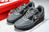 FN7810 001 AIR MAX 90 BLACK/GREY/ORANGE