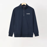 605Half ZipStand Collar Sweatshirt