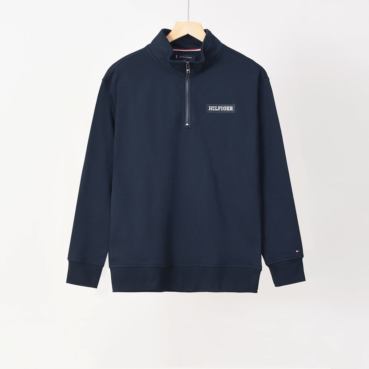 605Half ZipStand Collar Sweatshirt