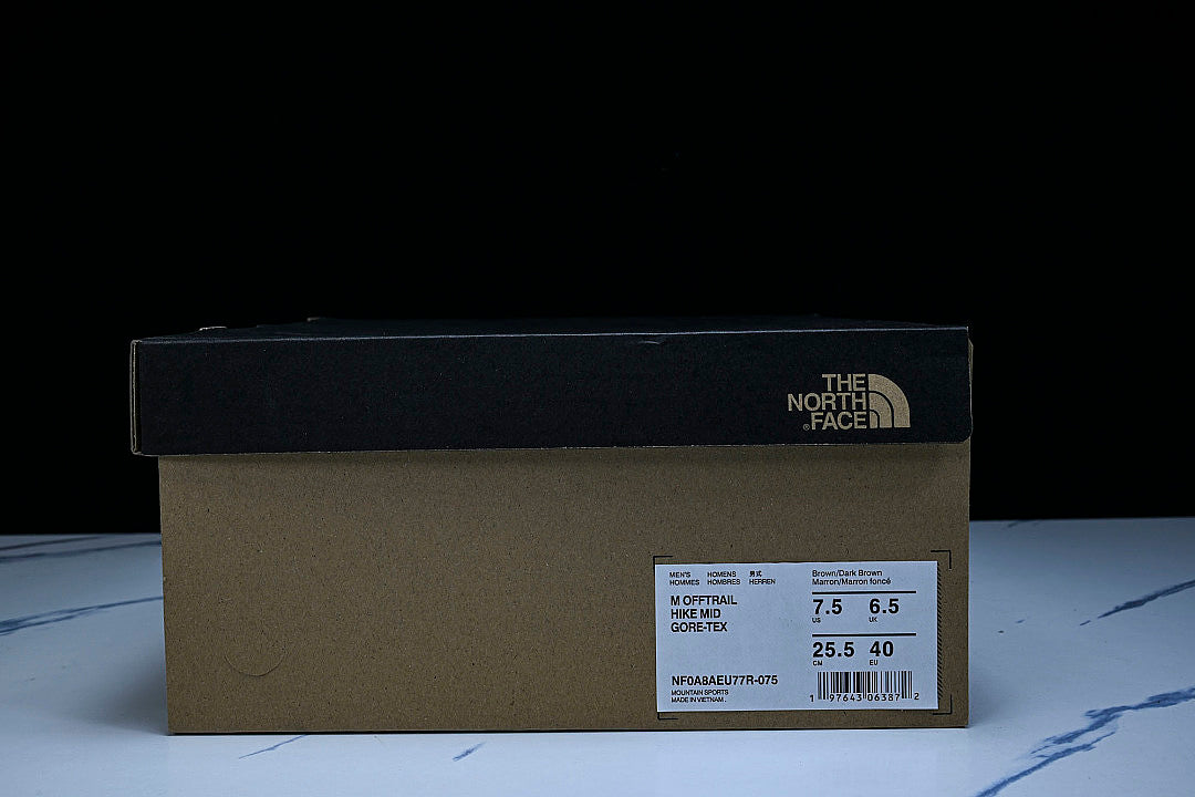 THE NORTH FACE SUMMIT OFFTRAIL GORETEX MEN'S HIKING SHOES LIGHT GRAY/GREEN