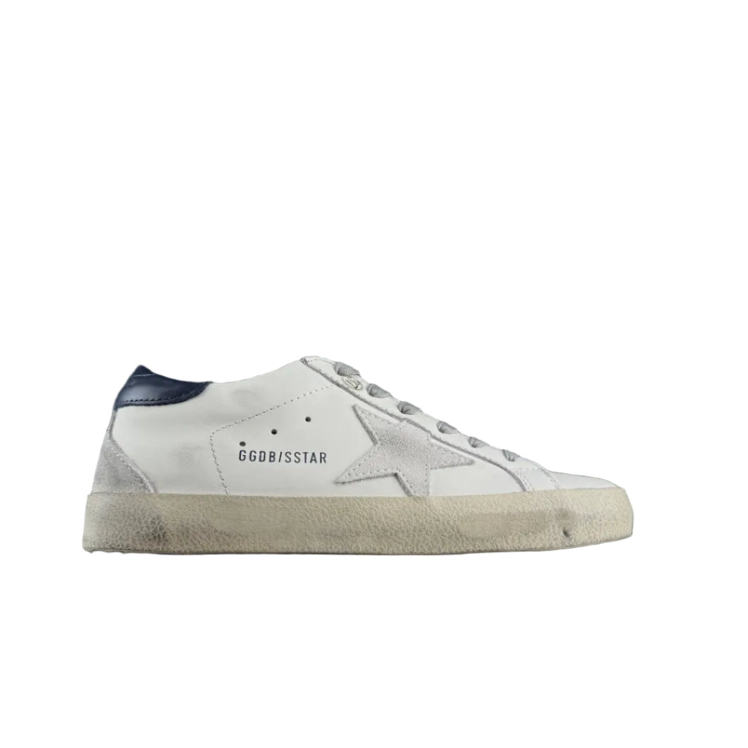 Golden Goose Superstar Navy Heel Tab