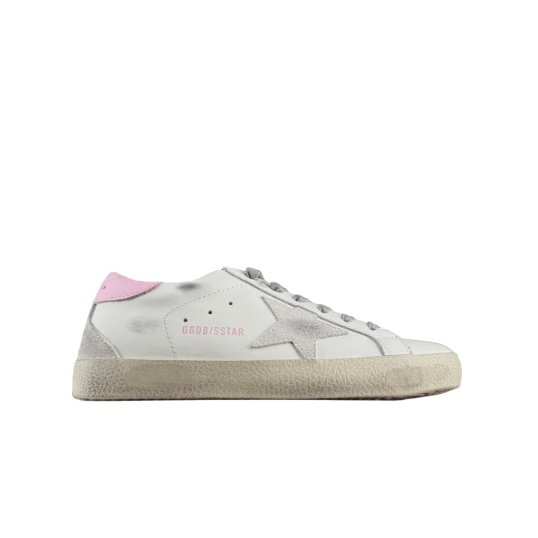 Golden Goose Superstar Pink Heel Tab