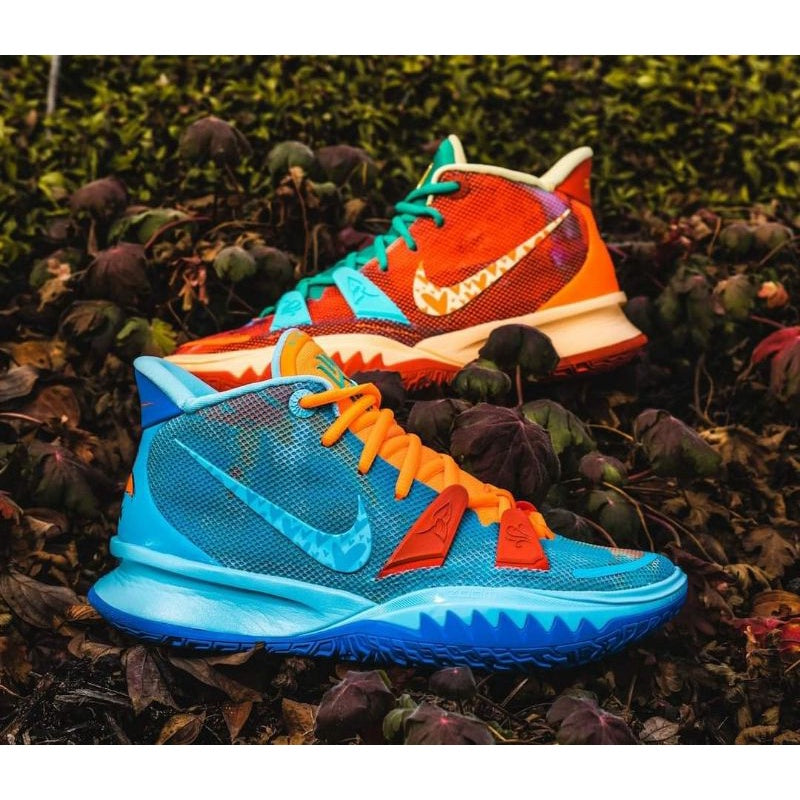 Nike Kyrie 7 orange/ blue