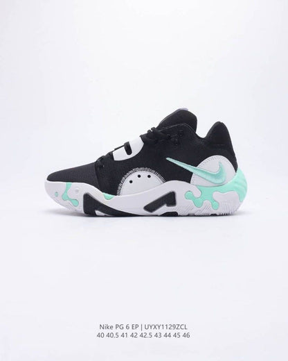 Nike PG6 Black and mint green shoes