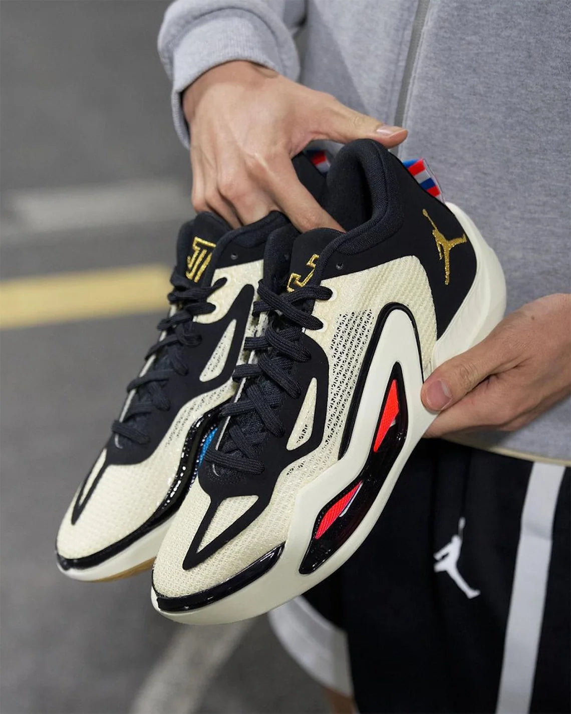 Nike jti tatum 1 white and black