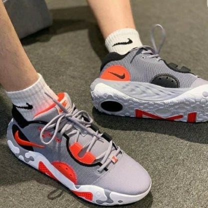 Nike PG6 grey and orange shoes